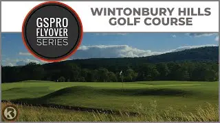 GSPro Course Flyover - Wintonbury Hills Golf Course - Designed by JPruitt10