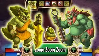 Monster Legends Yimburbur quest level 130 vs Oikawa review combat