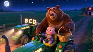 Bear Builds a Star Bridge | Fun Nursery Rhyme Song for Kids
