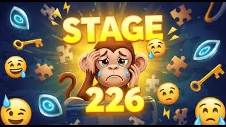 Monkey Go Happy Stage 226 &ndash; Smart Puzzle Walkthrough & Funny Gameplay! 🐵😂🔑