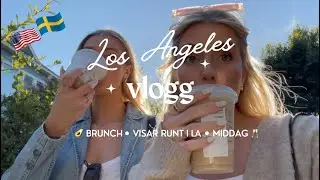 Tillbaka i Los Angeles 🇺🇸🌴 brunch, visar runt i LA, middag vlogg