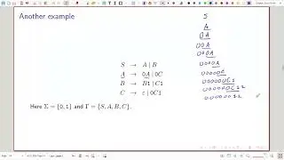 01204211/67 Disc. Math & Theory of Computation 12-1d - แนะนำ context-free grammars