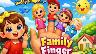 Mummy Finger Mummy Finger 👆 | Family Finger Song for Kids | family finger rhyme
