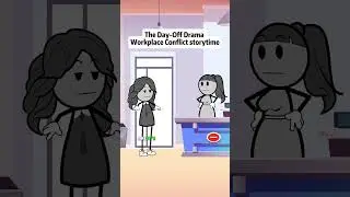 The day-off drama workplace conflict storytime #animations #manager