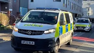 ** XC90 ARV LIGHT DEMO!!** A Busy Morning at Bournemouth Police Station