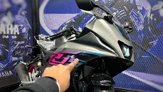 Finally, Yamaha R15 v4 Matt Grey Pink New Colour Review - On Road Price ? r15 vivid magenta metallic