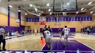 Cooper Flagg scores against Hampden in preseason basketball game