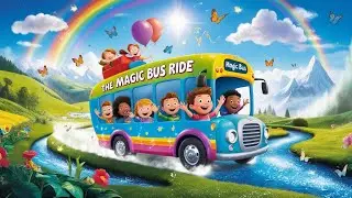 The Magic Bus Adventure 🚌 || A Fun Song Ride for Kids
