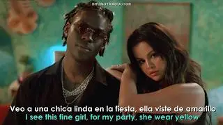 Rema, Selena Gomez - Calm Down (Remix) // Lyrics + Espa&ntilde;ol // Video Official