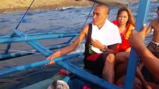 Anawangin Cove, Pundaquit, San Antonio, Zambales. Battling big waves summer 2016