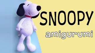 snoopy amigurumi part1