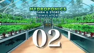 Hydroponics Farm & Store Simulator - Episode 2 - Full house of employees!