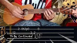 YES - Roundabout ( JOJO Ending 1) no uKulele with TAB