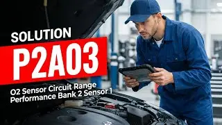 HOW TO FIX P2A03 OBD II ERROR CODE O2 Sensor Circuit Range Performance Bank 2 Sensor 1