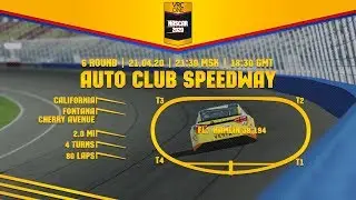 NASCAR @ Auto Club Speedway (rfactor2)