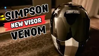 Новый визор для Simpson Venom. Перегоняем Victory Vision