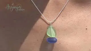 Sail Away Sea Glass Nautical Necklace Product Preview