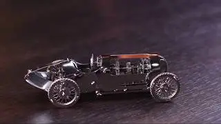 Металлический конструктор спорткар Silver Bullet от Timeformachine