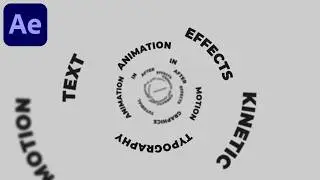 Cinematic Camera Fly Text Animation in After Effects - After Effects Tutorial | Text Reveal