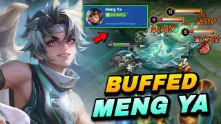 BUFF MENGYA + SEMI TANK BUILD CAN EASILY KEEP UP WITH THE META NOW IN FARM! | MENGYA BUILD & ARCANA
