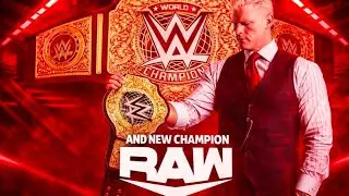Raw WWE 2k24 - The New Nightmare champion 