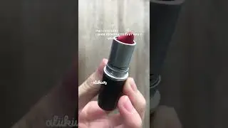 Mac lipstick!! Retromatte ruby woo!!🍓 #macmakeup #maccosmetics #mac #makeup #lipstick #ruby
