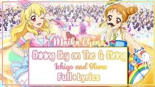 [ROMAJI LYRICS] Aikatsu! - Shining Sky on The G String - Ichigo and Otome 