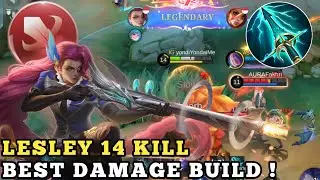 Lesley 1 Hit Build | Best High Damage Emblem And Build!!! - MOBILE LEGENDS