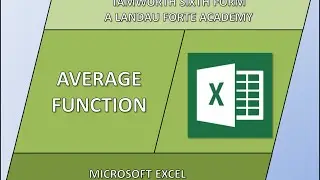 Excel AVERAGE Tutorial
