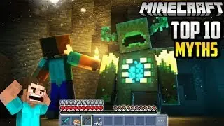 Top 10 Mythbusters In Minecraft | Minecraft Myths #1 | In Hindi | 2021
