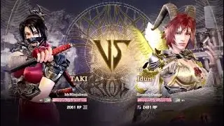 Soulcalibur VI - TAKI Vs. Sakura - Igawa, Idun (Online)
