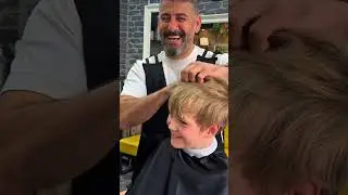 #hiustenleikkaus #parturi #lapset #kidshairstyle #kids #hairstyle #sinulle #hauskaa #kidsvideo #hair