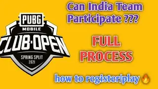 How To Register In PMCO 2021🔥🔥🔥|| Pubg Mobile Club Open 2021 Registration