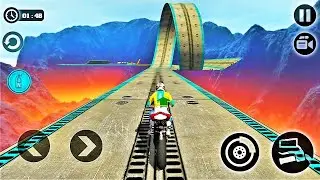 IMPOSSIBLE MOTOR BIKE TRACKS 3D #Dirt Motor Cycle Racer Game #Bike Games To Play #Games For Android