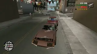 GTA Liberty Wiseguy M60 Machine Gun Rampage + 6 Star Wanted Level Escape