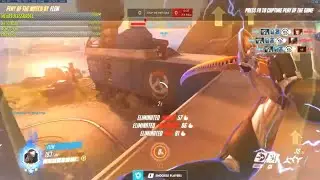 Overwatch Genji God Flem Showing His Nasty Gameplay Skills -POTG-