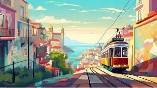 Lisbon City Vibes: Lofi Music, Tram Trails and Coastal Breezes to Boost Your Moods 🚋🏖️