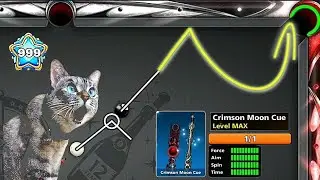 Crimson moon Cue Level Max 😍|Crazy 999 tricks🤩🔥||DANISH 8BP YT