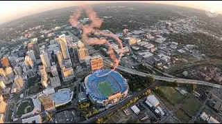 The Golden Knights Parachute Into Bank of America Stadium | US Army Parachute Team