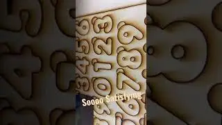The Sounds of Glowforge Laser cutting Kids Puzzle is So Satisfying