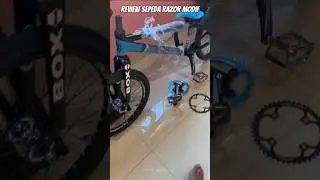 BMX RACE - RAZOR MODIF #shorts #balaponthelsurabaya #sepeda #bmx