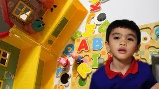 The ABC Puzzle and Peppa Pig House