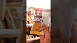 😍🤗 MINI OAT COOKIES 😋 QUAKER BISCUIT ASMR #shorts #quackers #trending #viral #biscuit