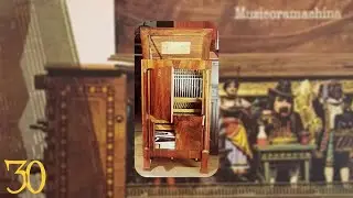 30. French Chamber Barrel Organ