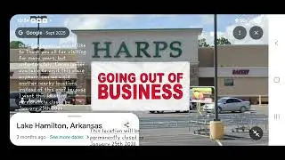 Harps closing in Lake Hamilton Arkansas on January 25th 2026 for No longer available to patronize 