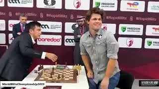 World Blitz Final Decider! Magnus Carlsen vs Nodirbek Abdusattorov | Game 4 Thriller ♟️⚡