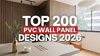 200 Modern PVC Wall Panel Designs for Living Room Wall Decoration 2026