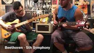 Beethoven 5th Symphony Guitar Duet - Marcelo Trivelli & Giovanni Piccoli