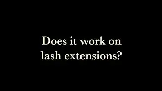 B&eacute;same Tutorials: Cake Mascara Lashes - Does it Work on Lash Extensions?