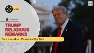 LIVE | Trump Revives Prayer Initiative, Celebrates Religious Liberty at Museum of the Bible Event